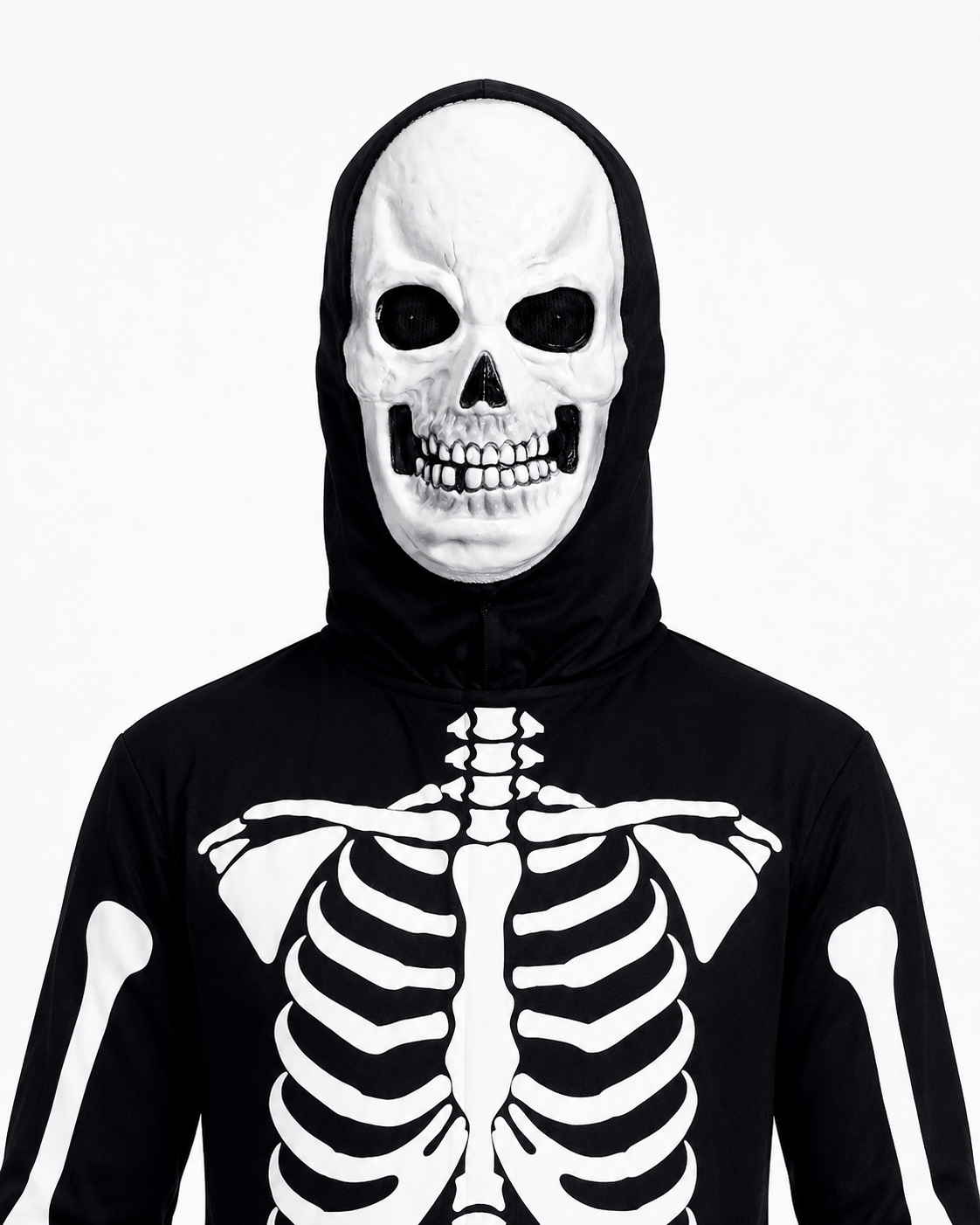 Adult Pump-Action Skeleton Costume