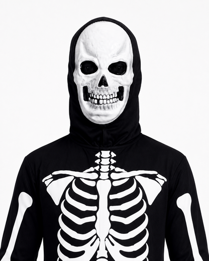 Adult Pump-Action Skeleton Costume